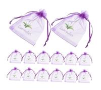 Ciieeo Bustine Profumate Alla Lavanda in Rete Traspirante Coulisse, Sacchetti Vuoti Di Garza Multiuso Per Profumo e Conservazione, Confezione Da 20 Pezzi Per Casa e Regalo