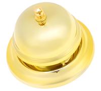 Ciieeo Campanello del Servizio Pasti in Lega Robusta, Campanello da Tavolo Multiuso per Reception e Ristorante, Campana di Inizio Partita Suono Chiaro per Colore Casuale Stile Casuale