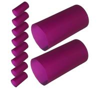Ciieeo Capsule Termo Restringente per Vino in PVC Porpora, Design Compatto e Semplice, Confezione da 100 Pezzi, per Casa e Club