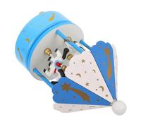 Ciieeo Carillon in Carica con Intagliato e Giostra Rotante Scatola Musicale Decorativa per Bambine e Festa di Compleanno Idea Regalo Natale Decorazione Naturale per Cameretta