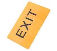 Ciieeo Cartello Braille per Esterni in Acrilico Resistente, Segnaletica di Uscita con Etichetta in Braille per Non Vedenti, Ausilio la Sicurezza e Mobilità delle Persone Ipovedenti