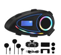 Ciieeo Casco Casco Cuffie a Forniture Per Motociclette Per Uomini Accessori Per Caschi Moto Black Abs