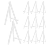 Ciieeo Cavalletto per Disegni da Tavolo 10 Pezzi, Supporto Stabile per Esposizioni di Foto e Pittura in Verticale