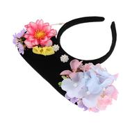 Ciieeo Cerchietto da Principessa Cinese Vintage della Dinastia Qing in Plastica, Design Classico, Comodo da Indossare, per Abbigliamento Quotidiano e Servizi Fotografici
