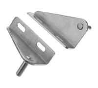 Ciieeo Cerniera Mantenere in Inossidabile per Porta e Congelatore da Argento, 2, Facile Installare Riparazione 28mm Sportello Freezer