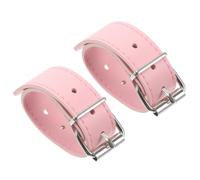 Ciieeo Cinghie in Cuoio per Cestino Bici Rosa, Cintura Comoda e Resistente per Accessorio Bici per Creare Un'atmosfera Estiva Durante la Pedalata