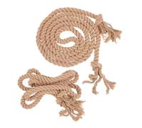 Ciieeo Cintura in Juta Intrecciata da Donna, Corda Decorativa Lunga Regolabile con Nappe Eleganti, Stile Medievale per Outfit Casual e Accessori Moda