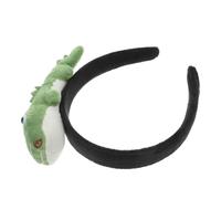 Ciieeo ciondolo bambola di coccodrillo copricapo cappello di alligatore ALligator Costume Adult Banca di novità cosplay fascia del fumetto degli animali fasce per feste cotone pp