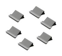 Ciieeo Clip Metalliche Per Cucitrice 50 Pezzi, Ricariche Per Graffette a Vongola in Metallo, Dispensatore Di Clip Compatto Per Ufficio, Scuola e Casa, Per Organizzare Documenti e Relazioni