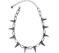 Ciieeo Collana Choker Punk Nera in Lega per Donna e Ragazza, Catena Delicata e Unica per Serate e Appuntamenti