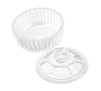 Ciieeo Contenitore in Vetro Trasparente con Vaso Decorativo per Caramelle e Conservazione Versatile per e Buffet Design Europeo Elegante