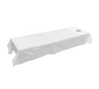 Ciieeo Copriletto Spa Foro 117x220 Cm in Cotone per Lettino da Massaggio, Panno Monouso Delicato e Spesso per Salone di Bellezza, Cuscinetto Viso Confortevole e Resistente per Massaggi