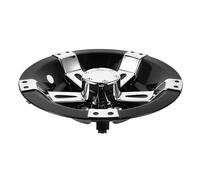 Ciieeo Coprimozzo per Golf Cart 10 Pollici in Plastica e Lega, Copriruota Rotondo AntiGraffio e Facile da Rimuovere, Accessorio Decorativo per Uso Outdoor