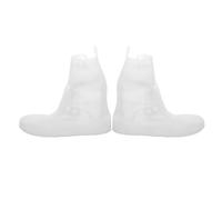 Ciieeo Copriscarpe Antipioggia Impermeabili in Silicone Alimentare Antiscivolo e Riutilizzabili Set da 2 Paia Taglia 36/37 Copriscarpe da Viaggio Unisex per Ciclismo Escursionismo e