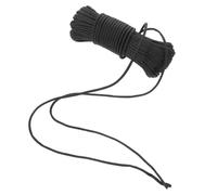 Ciieeo Corda Paracord da Sopravvivenza per Campeggio e Tenda, Nylon Nero | Compatta e Portatile, Lunghezza Regolabile, per Fissare Teli e Attività All'aperto, Uso di Emergenza Versatile