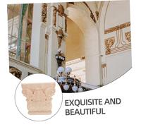 Ciieeo Cornice Dangolo Massello con Intagli Decorazione da Parete per e Giardino Decorativa Facile da Installare e Personalizzare