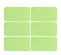 Ciieeo Cuscino per Seduta Yoga in Tpe 6 Pezzi 39x21x0,6 Cm Ginocchiera da Yoga Spessa per Pilates e Allenamenti a Terra, Tappetino Protettivo per Esercizi Sportivi e Uso Colore