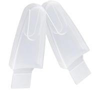 Ciieeo Custodia Porta Forbici da Potatura in Plastica Trasparente, Set 2 Pezzi Portautensili Leggeri e Portatili per Giardinieri, Parrucchieri e Toelettatori, Compatta per Viaggi e Uso