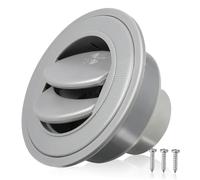 Ciieeo Deflettore Design Semplice ed Elegante e Ventilazione Tondo in Abs Materiale Robusto per Creare Un'atmosfera per Condizionatore in Camper e Autobus