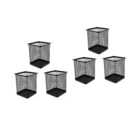 Ciieeo Desktop 6 Pz Porta Penna Organizer Per Penne Da Scrivania Tazza Della Matita Portamatite Portapenne in Ferro Porta Pennelli Per Trucco Portapenne Cavo Semplice Pennello Da Trucco