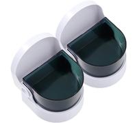 Ciieeo Detergente per Gioielli Mini 2 Pezzi Macchina la Pulizia Domestica di Argento e Oro Funzione Vibrazione, Attrezzatura Creativa la Manutenzione di Collane e Anelli ad Uso
