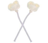 Ciieeo Diffusore di Fragranze senza Fuoco Testa di Fiore Artificiale in Corda di Cotone, Set 2 Pezzi Sostituibile per Ambienti Interni come Casa, Ufficio e Hotel, Decorazione