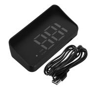 Ciieeo Display Auto GPS Velocimetro con Schermo LCD Verde Monitoraggio Velocità in Reale Compatibile USB Plug Play per Veicoli Ottimizzato per Guida Notturna