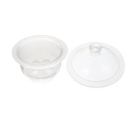 Ciieeo Essiccatore Sottovuoto in Vetro per Laboratorio Barattolo Essiccatore con Multipli Design Semplice e Pratico per Esperimenti Scientifici