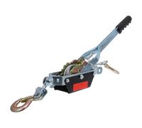 Ciieeo Estrattore di Potenza Portatile a Cricchetto Doppio Gancio Tenditore Manuale per Funi in Acciaio Resistente Leggero e Adatto per Applicazioni Fino a 1 Tonnellata