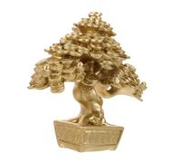 Ciieeo Feng Shui - Albero dei soldi bonsai per ricchezza e fortuna, in resina, decorazione per la casa, per soggiorno, ingresso, tavolo, inaugurazione della casa, matrimoni e apertura aziendale