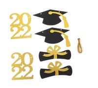 Ciieeo Festone Decorativo per Laurea con Cappello da Striscione Appeso per Celebrazioni e Festeggiamenti Materiali Resistenti per Uso Ed per Foto e Decorazioni Tema Laurea