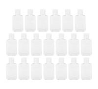 Ciieeo Flaconi per Cosmetici da Viaggio 20 Pezzi Bottiglie Vuote Riutilizzabili in Pet da 60 Ml Tappo Aperto per Lozioni e Emulsioni