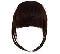 Ciieeo Frangetta Finta Clip per Capelli Donna Leggera e Extension Frontale Naturale per Tutte le Occasioni Adatta Ogni Forma del Viso Look Fresco Danni