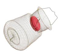 Ciieeo Gabbia da Pesca in Rete Galleggiante Cestino Protettivo per Pesci Diametro 30 Cm Accessorio per Pesca Sportiva in Acque Libere Forniture e Protezione Pesci