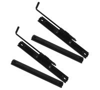 Ciieeo Guide per Seggiolini Auto Regolabili in Ferro Resistente, Kit di Montaggio Binari Scorrevoli 2 Paia per Sedili da Fuoristrada, Go-Kart e Utv Posizionamento Avanzato e Comfort di Guida