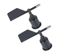 Ciieeo Guscio Indicatore Vento ABS 2 Pezzi per Anemometro da Esterno, Ricambio Sensore Direzione e velocità Vento per Misurazioni Agricole e Monitoraggio Meteorologico