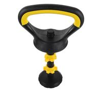 Ciieeo Impugnatura per Kettlebell Regolabile in Plastica Antiscivolo con Asta di Base - Set per Manubri Convertibili per Allenamento Forza a Casa - Accessorio Robusto Ergonomico
