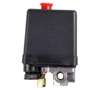 Ciieeo Interruttore Automatico di Pressione per Compressore d Aria 220v 90-125psi Fori Verticale, Controllo Compatto e Portatile della Pressione 0,5-0,8mpa per Uso Domestico e Negozio