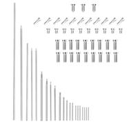 Ciieeo Kit di Riparazione Viti Filettate in Argento per Oboe Facile e Riparazione Professionale per Strumenti a per Musicisti e Principianti