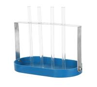 Ciieeo Kit Dimostrativo Azione Capillare con Tubi Capillari Trasparenti da 6 Mm e Supporto - Attrezzatura per Esperimenti Fisici in Classe - Set Portatile per Laboratorio di Fisica