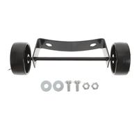 Ciieeo Kit Ruote di Sostituzione per Riscaldatore da Esterno in Ferro Resistente, Ruote Mobili per Patio, Accessorio per Spostamento Stufa a Gas Interno ed Esterno