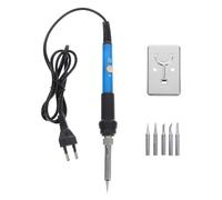 Ciieeo Kit Saldatore Professionale Regolabile Con Punta Microelettronica Ferro Portatile Con Temperatura Costante Set Multifunzionale Resistente Per Lavori Di Saldatura Precisi e Prolunga