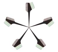 Ciieeo Kit Tintura Chioma 5 Pezzi Spazzola, Pettine e Ciotola Plastica Resistente per Parrucchieri e Uso Fai da Te, Strumenti Professionali per Colorazione Chioma e Styling Facile