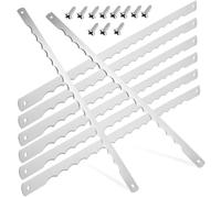 Ciieeo Lame Di Ricambio Per Coltelli Da Pane Ad Arco, Acciaio Inossidabile Seghettato, 12 Pezzi, Per Affettatrice e Taglio Preciso Del Pane, Accessori Utensili Da Cucina Per Uso Domestico