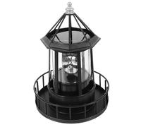 Ciieeo Lampada da Giardino Solare a LED Girevole 360° in Resina e Ferro, Luce Paesaggio Esterno Automatica Batteria Integrata, Resistente a Vento e Sole per Patio e Giardino