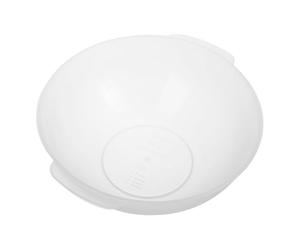 Ciieeo Lavabo Trasparente in Plastica Resistente Manico, Diametro 21 CM, Adatto per Centri Estetici e Uso Casalingo, Vasca per Lavaggio Viso