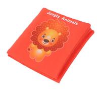 Ciieeo Libro di Stoffa per 0-12 Mesi Libro Morbido Educativo Tema Animali Leggero e Portatile per Viaggi e Apprendimento Sensoriale Precoce