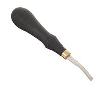 Ciieeo Lima per Affilatura Piatta in Acciaio Inox 5mm, Utensile Manuale per Levigatura e Smussatura della Pelle, Accessorio per Lavorazione Artigianale e Lucidatura Professionale