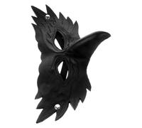 Ciieeo Maschera da Aquila in Pu Leggera e Comoda, Mezza Maschera per Cosplay e Feste di Carnevale per Adulti, Accessorio Realistico per Eventi a Tema e Halloween