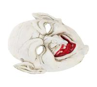 Ciieeo Maschera Da Strega Halloween Spaventosa E Inquietante Maschera Da Vecchia Signora Con Inquietante Accessorio Per Cosplay Da Mago Horror